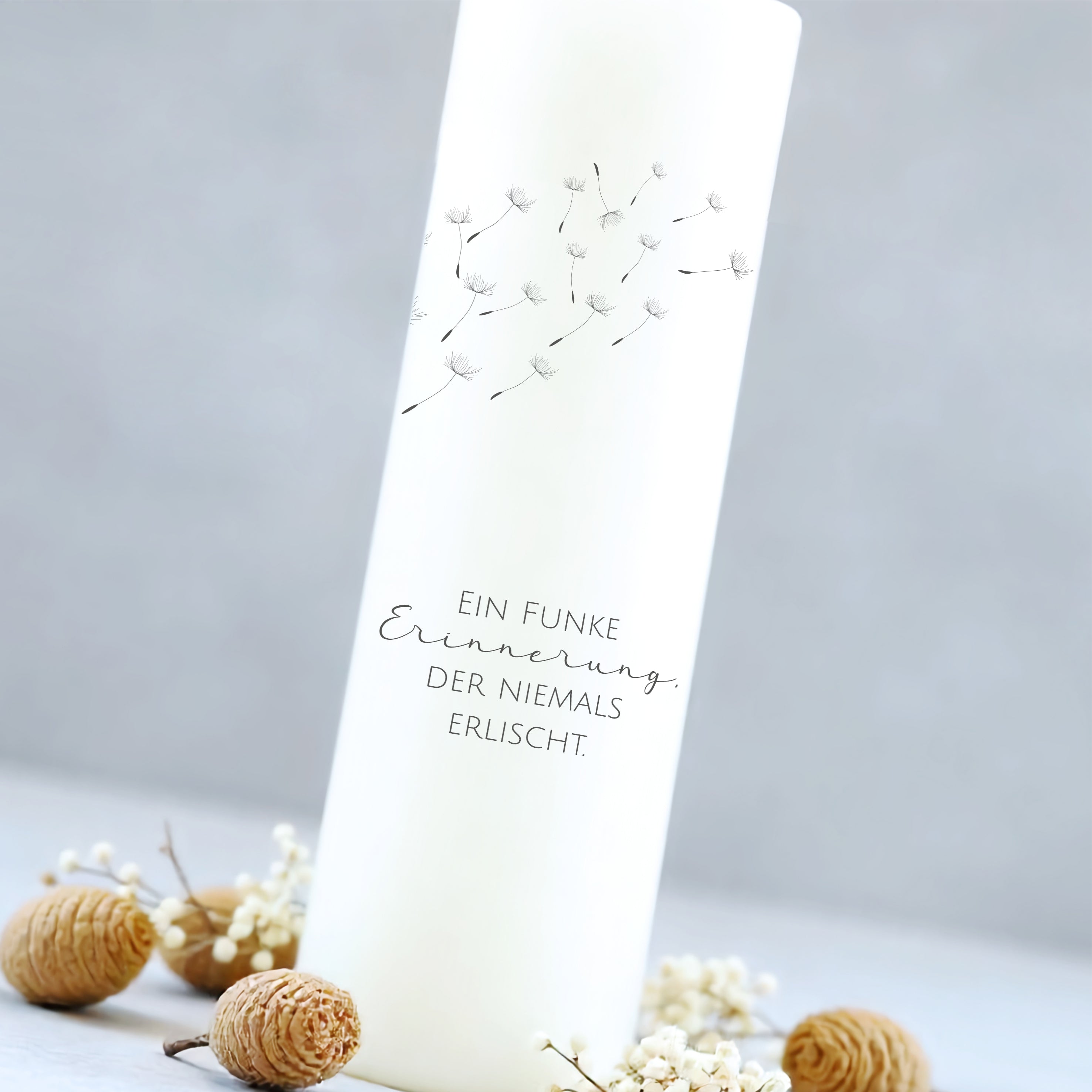 Gedenkkerze | Pusteblume