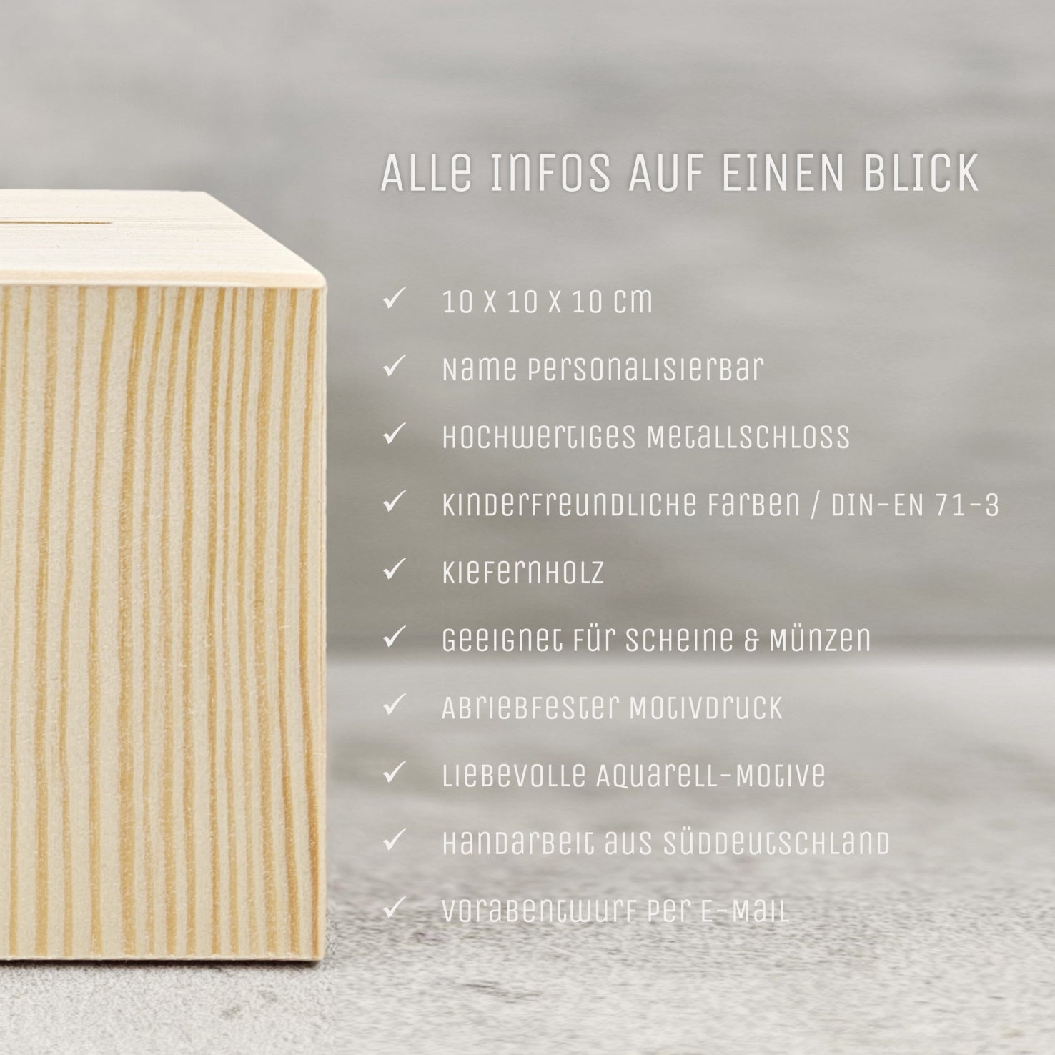 Spardose | Regenbogen