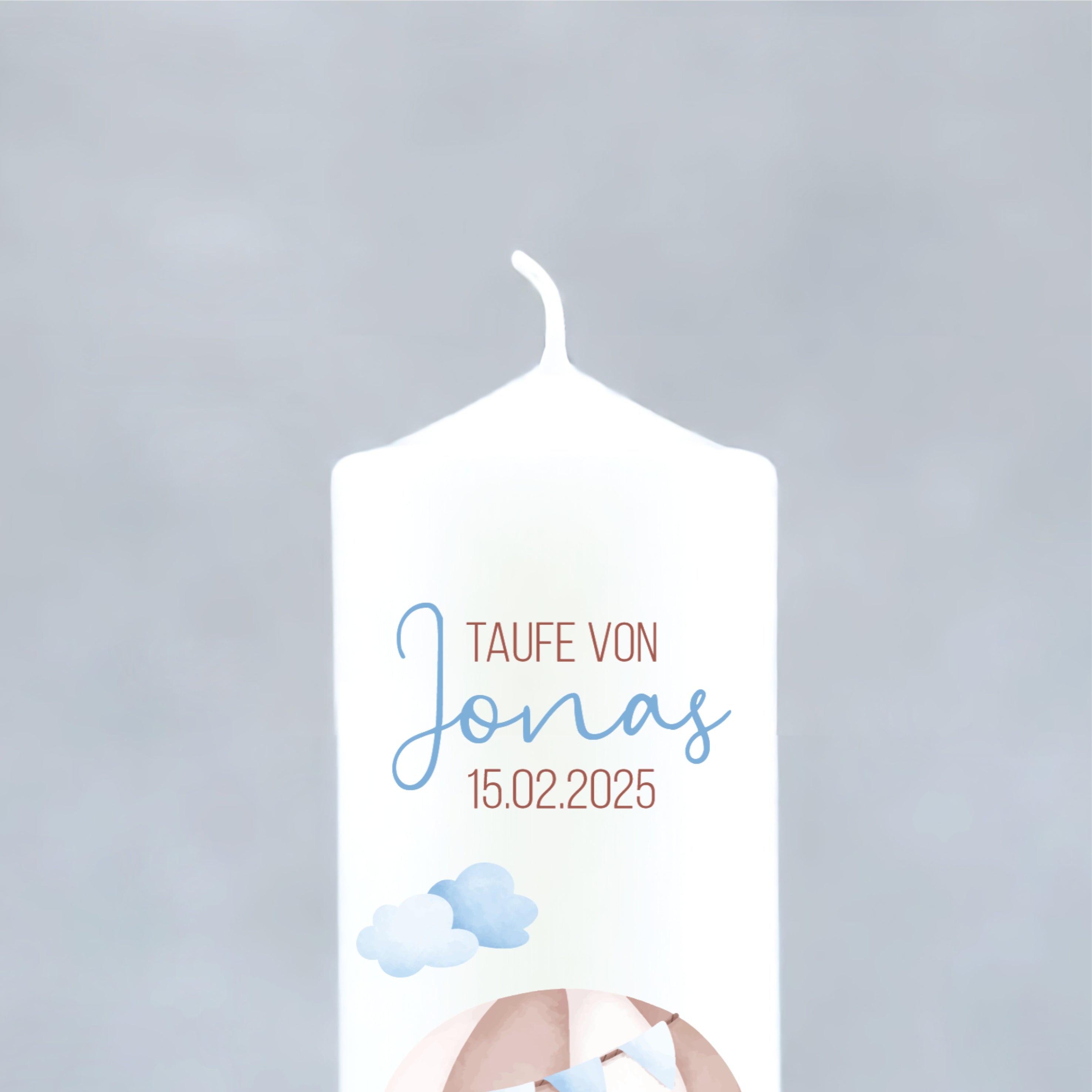 Taufkerze | Ballon / ♂