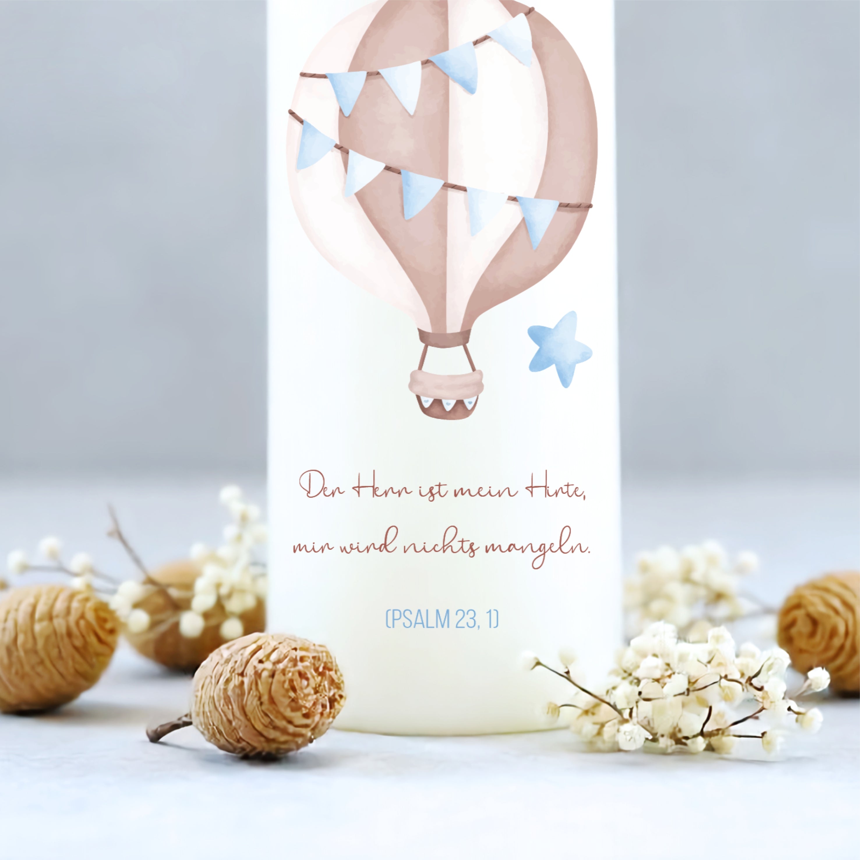 Taufkerze | Ballon / ♂