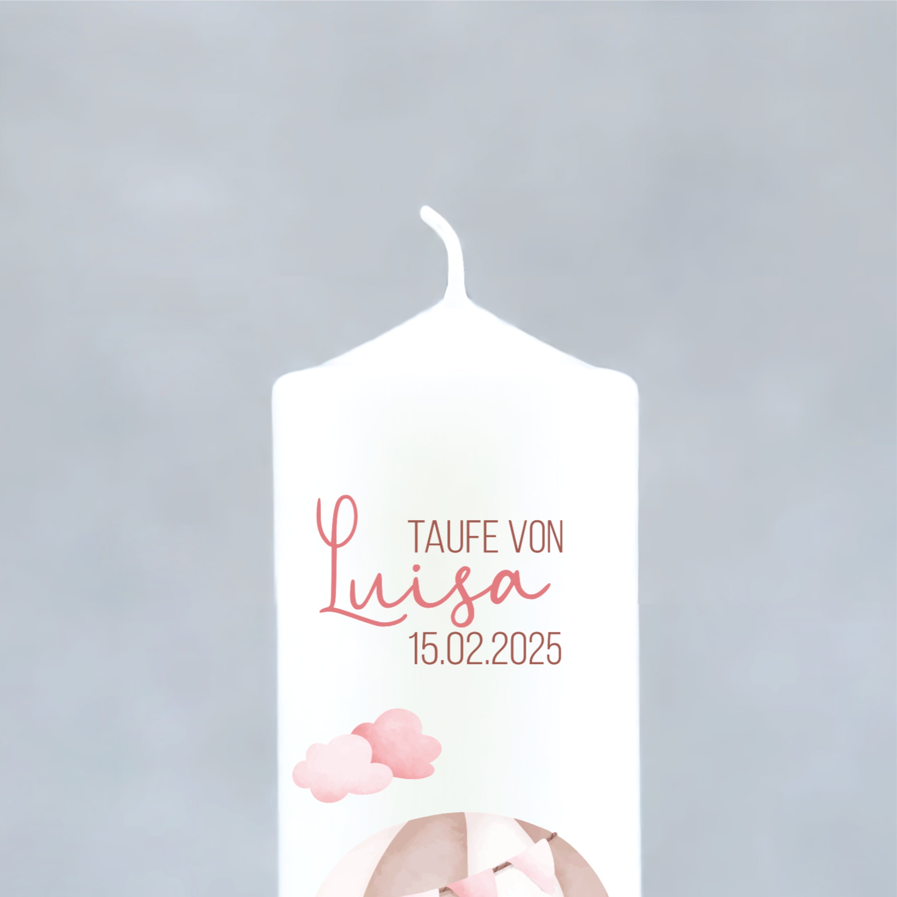 Taufkerze | Ballon / ♀