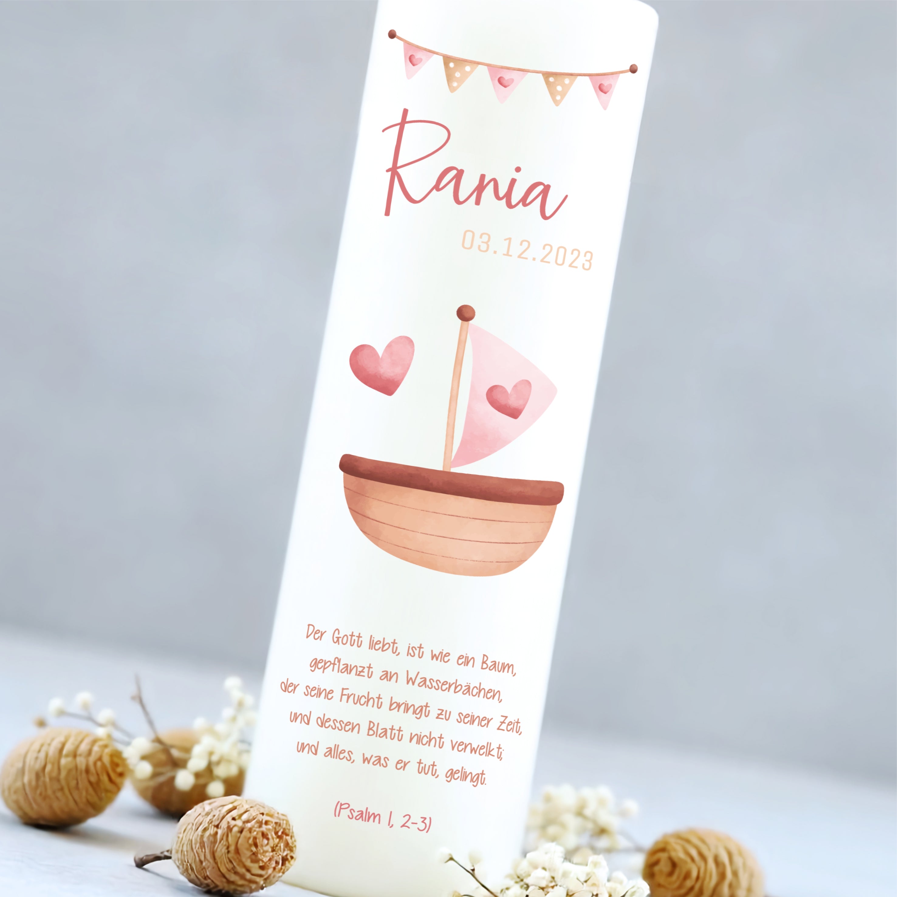 Taufkerze | Boot / ♀