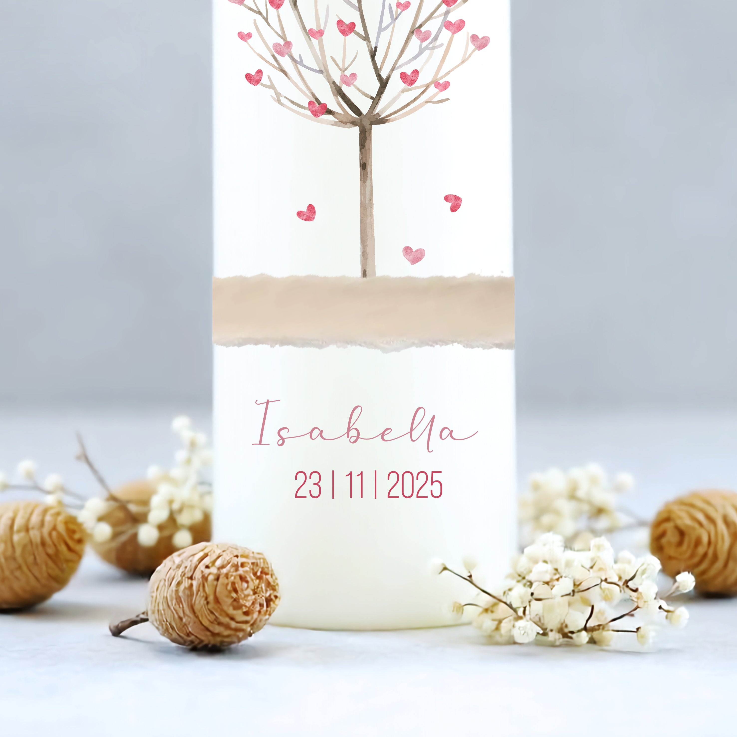 Taufkerze | Lebensbaum / ♀