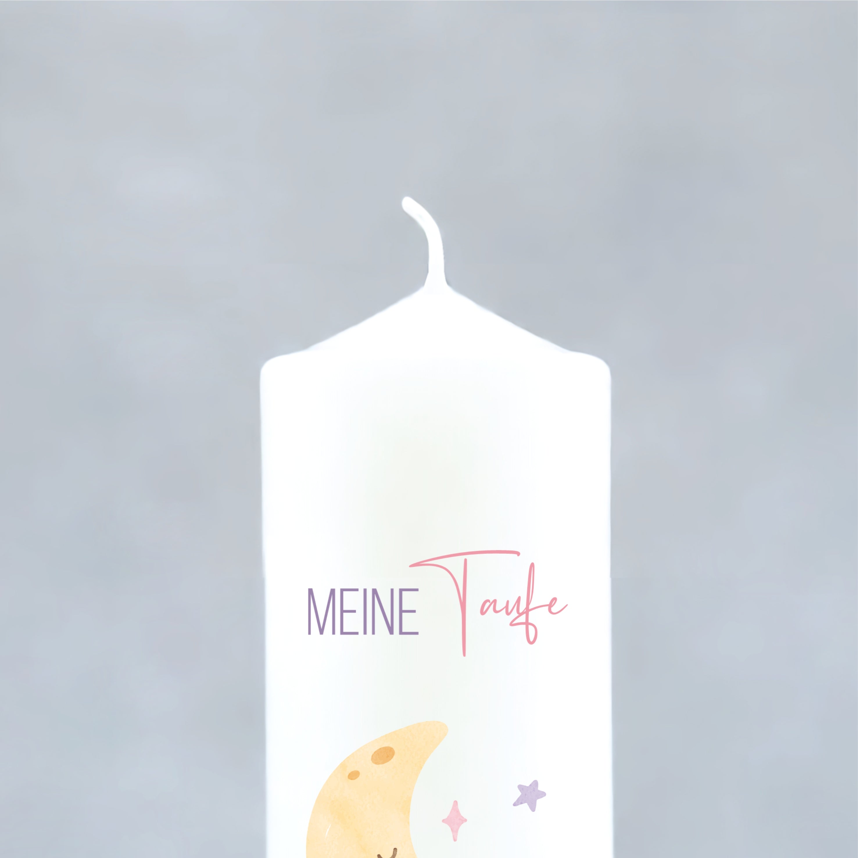 Taufkerze | Mond / ♀