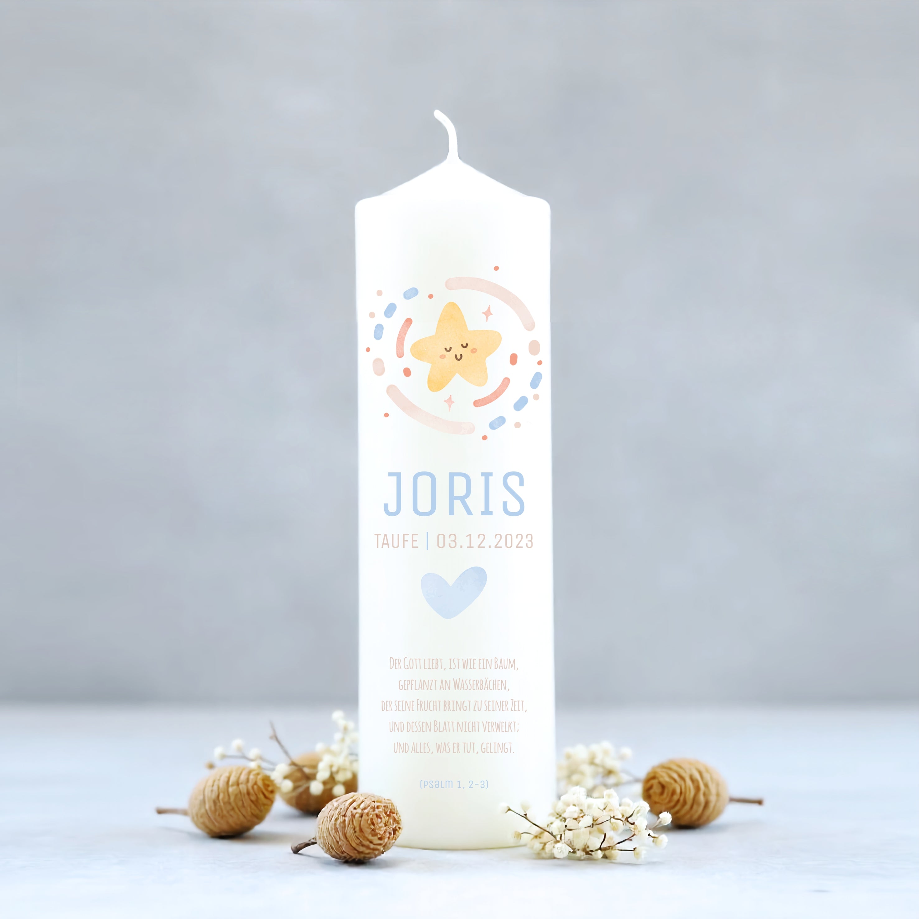 Taufkerze | Universum / ♂