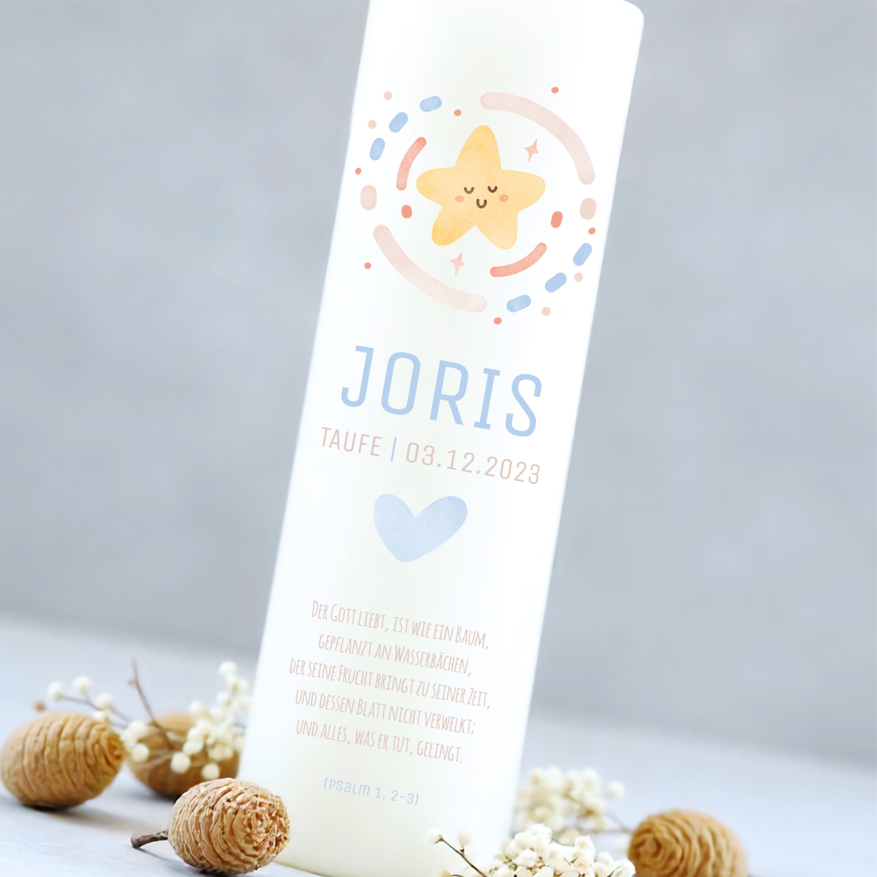 Taufkerze | Universum / ♂